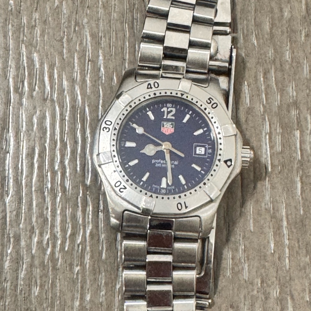 Tag Heuer Silver and Blue Women's Watch - Picture 6 of 14